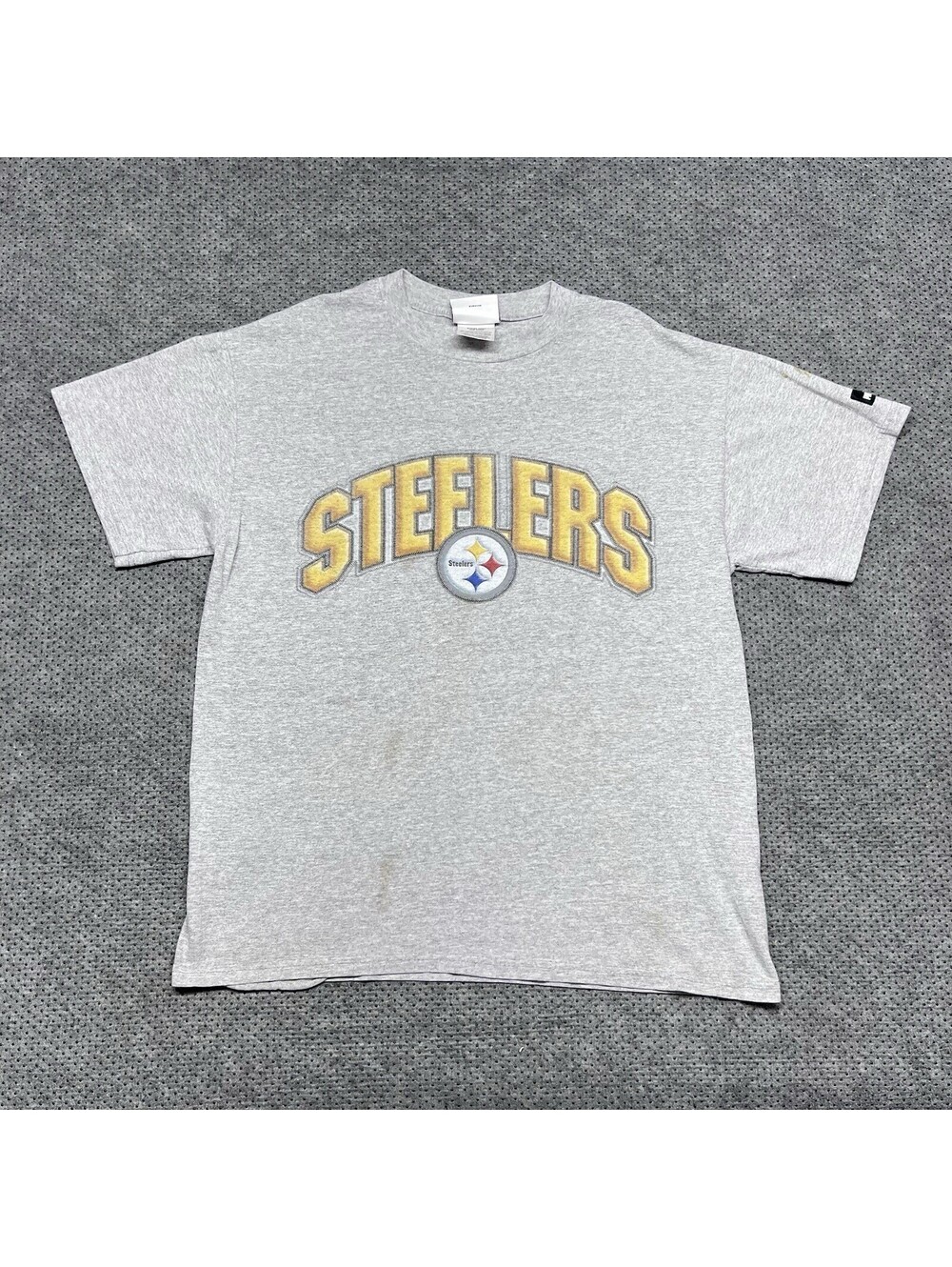 Vintage Puma Pittsburgh Steelers T-Shirt Medium National Football League RARE